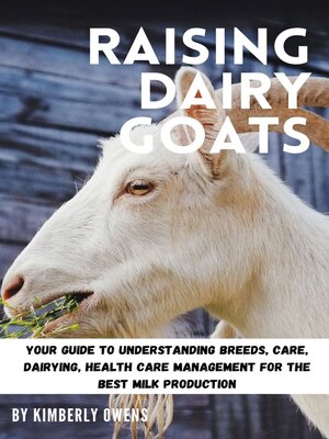 cover image of RAISING DAIRY GOATS